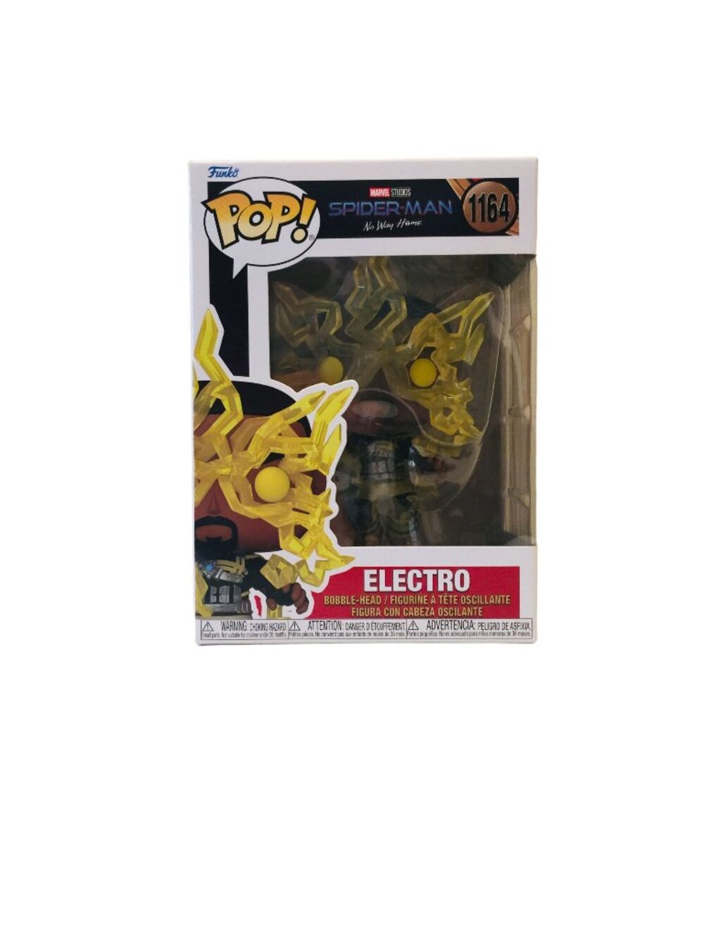 FUNKO POP! Marvel Studios Spider-Man No Way Home ELECTRO #1164